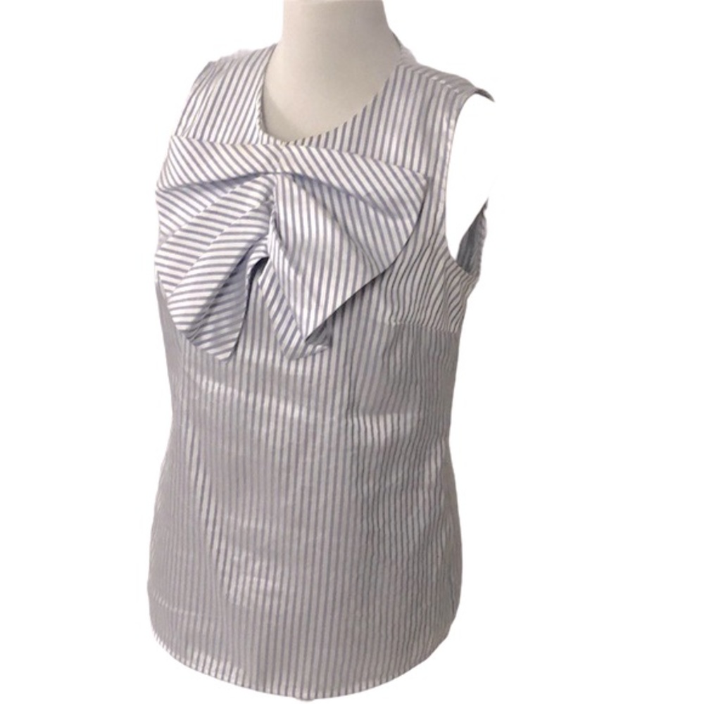 Banana Republic sleeveless striped blouse!